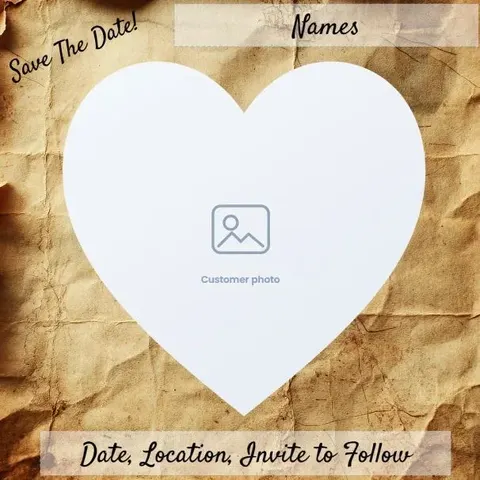 Save the Date 2.5" Magnet